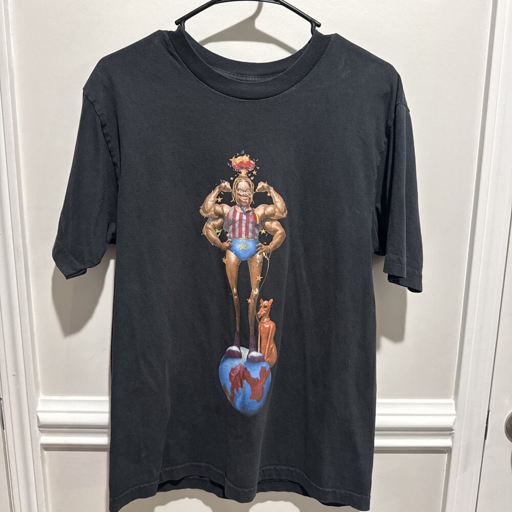 Travis Scott Circus Maximus Tour 2023 T-Shirt Size M Concert Merch CHARLOTTE